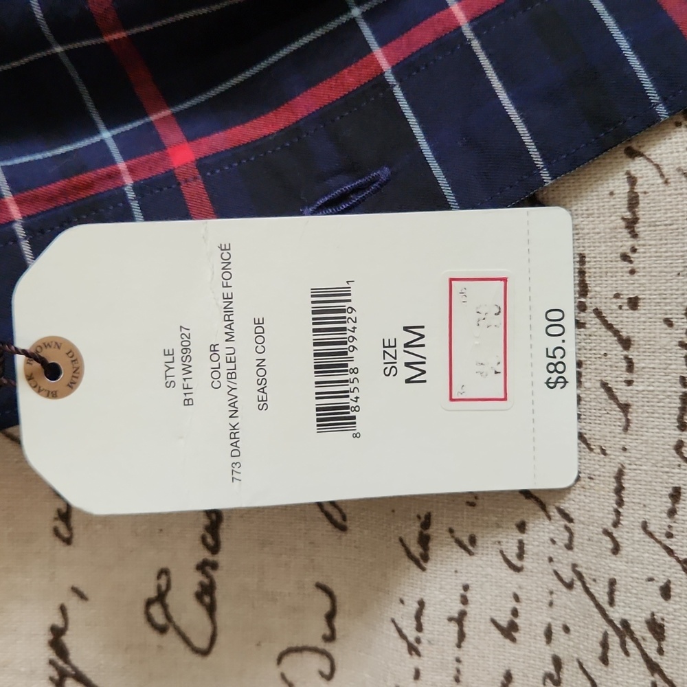 Plaid button down - Picture 4 of 5
